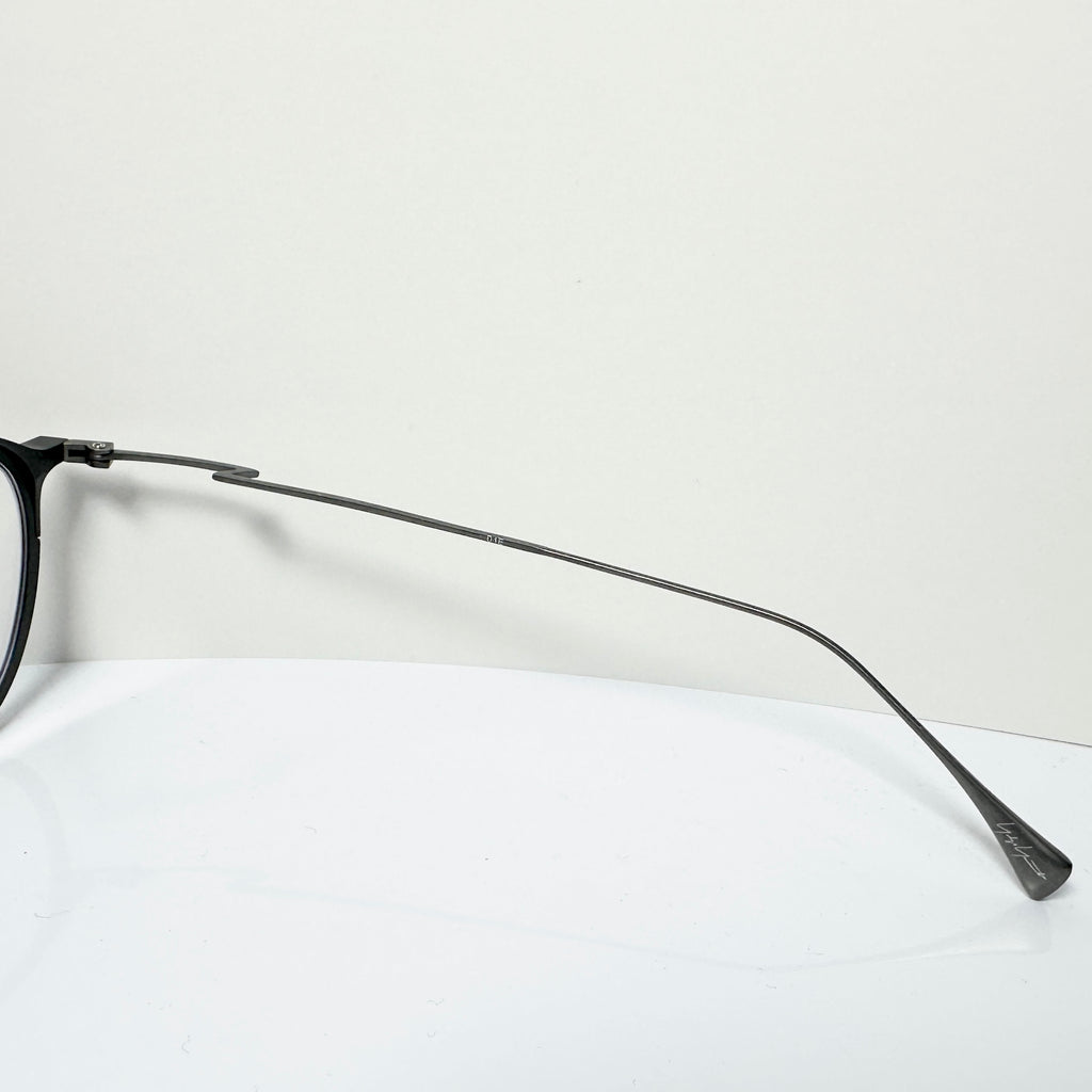 Yohji Yamamoto YY1042 002 Eyeglasses Frame in Black- Authentic New