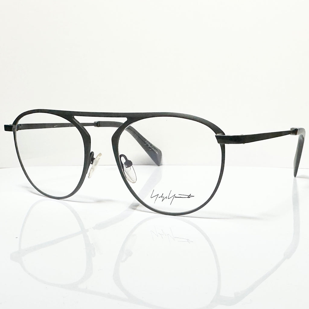 Yohji Yamamoto YY3012 914 Men's Eyeglasses Frame in Dark Brown  - Authentic New