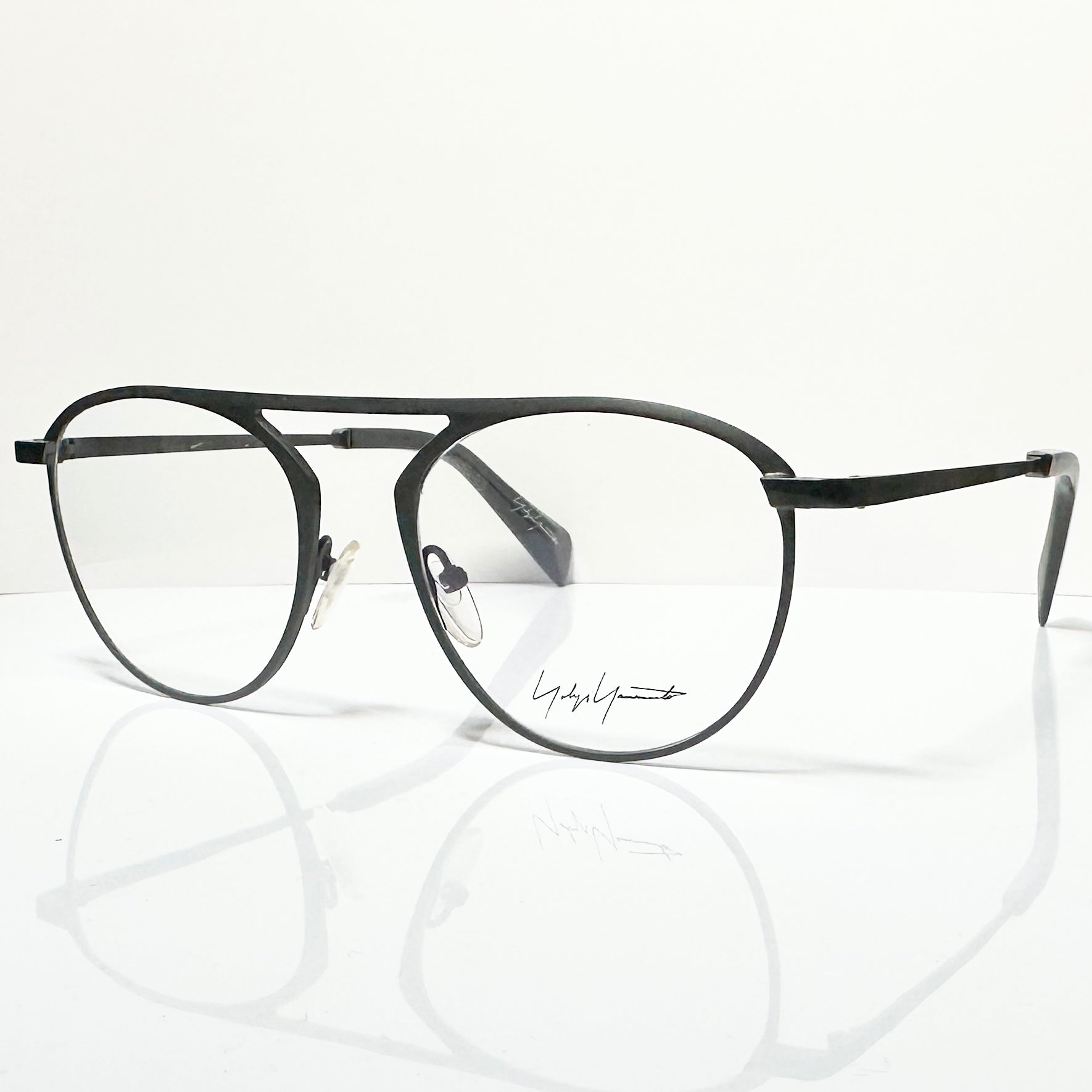 Yohji Yamamoto YY3012 914 Men's Eyeglasses Frame in Dark Brown  - Authentic New