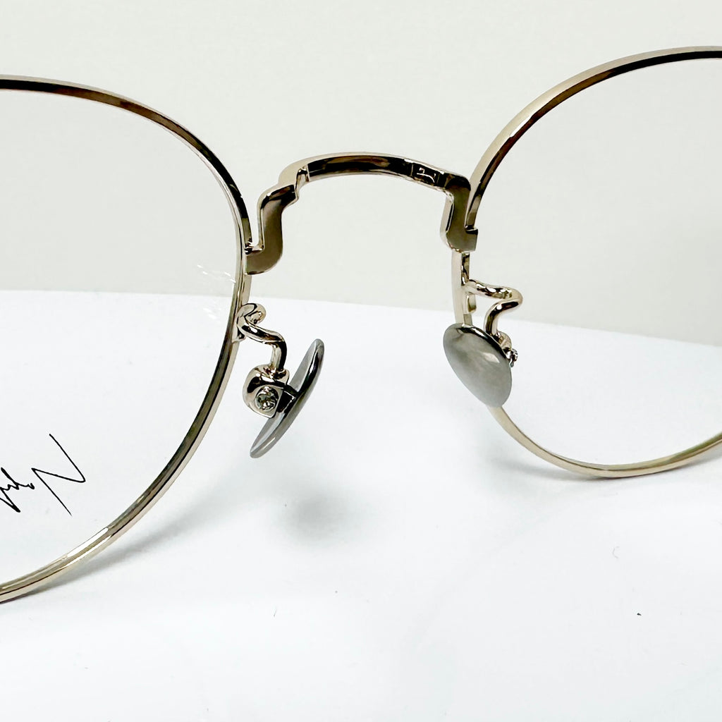 Yohji Yamamoto YY19-0026 4  Eyeglasses Frame in Gold - Authentic New