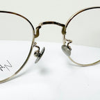 Yohji Yamamoto YY19-0026 4  Eyeglasses Frame in Gold - Authentic New