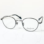 Yohji Yamamoto YY19-0029 5  Eyeglasses Frame in Black/Gunmetal - Authentic New