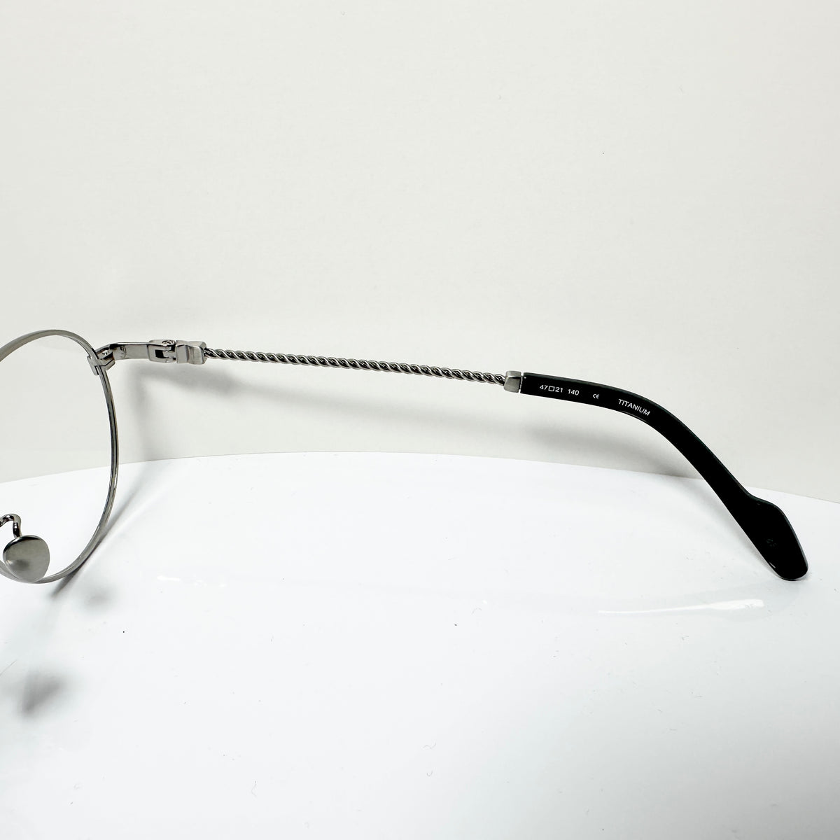 Yohji Yamamoto YY19-0029 5  Eyeglasses Frame in Black/Gunmetal - Authentic New