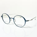 Yohji Yamamoto YY3022 608 Eyeglasses Frame in Navy/Grey - Authentic New