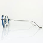 Yohji Yamamoto YY3022 608 Eyeglasses Frame in Navy/Grey - Authentic New