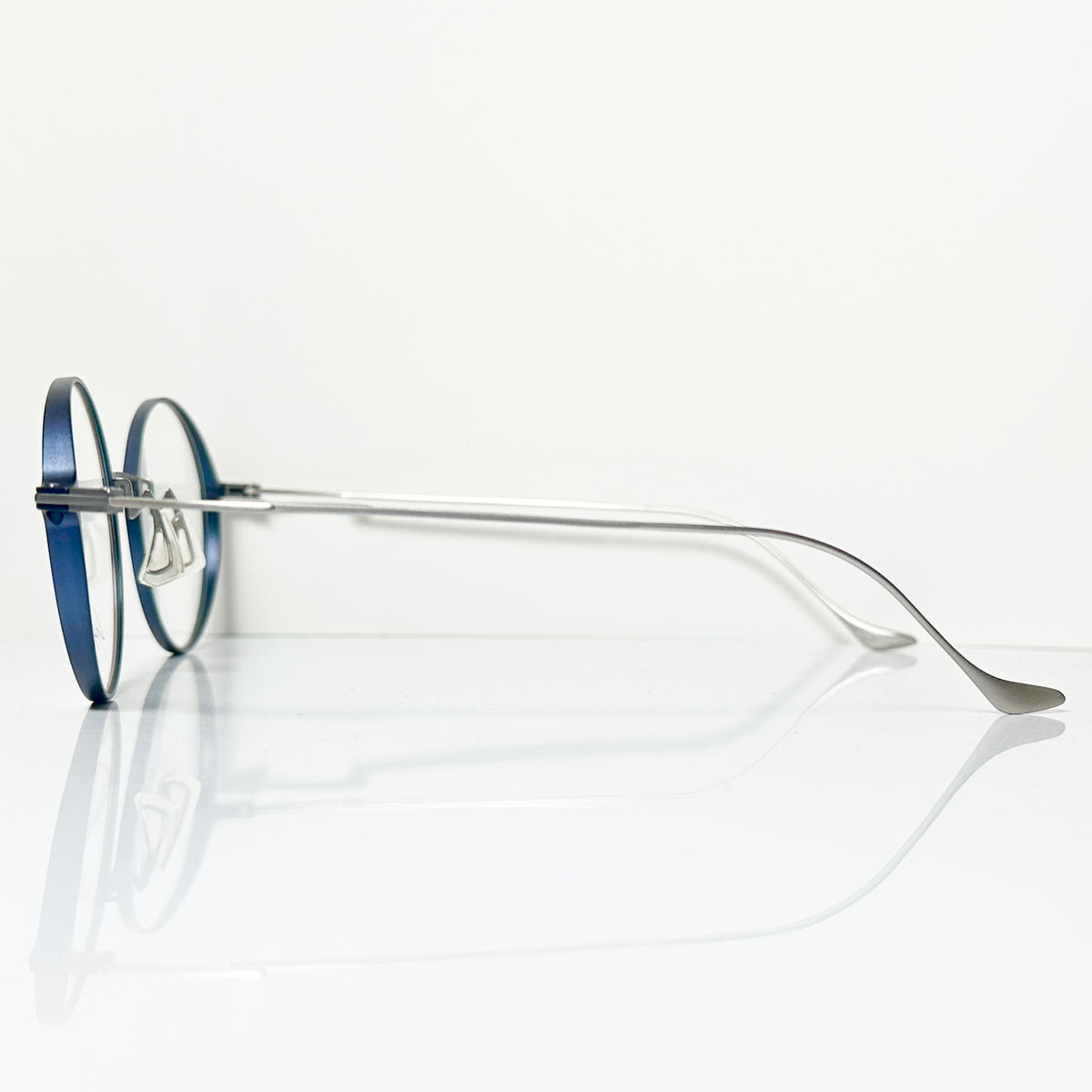 Yohji Yamamoto YY3022 608 Eyeglasses Frame in Navy/Grey - Authentic New