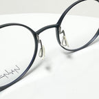 Yohji Yamamoto YY3022 608 Eyeglasses Frame in Navy/Grey - Authentic New