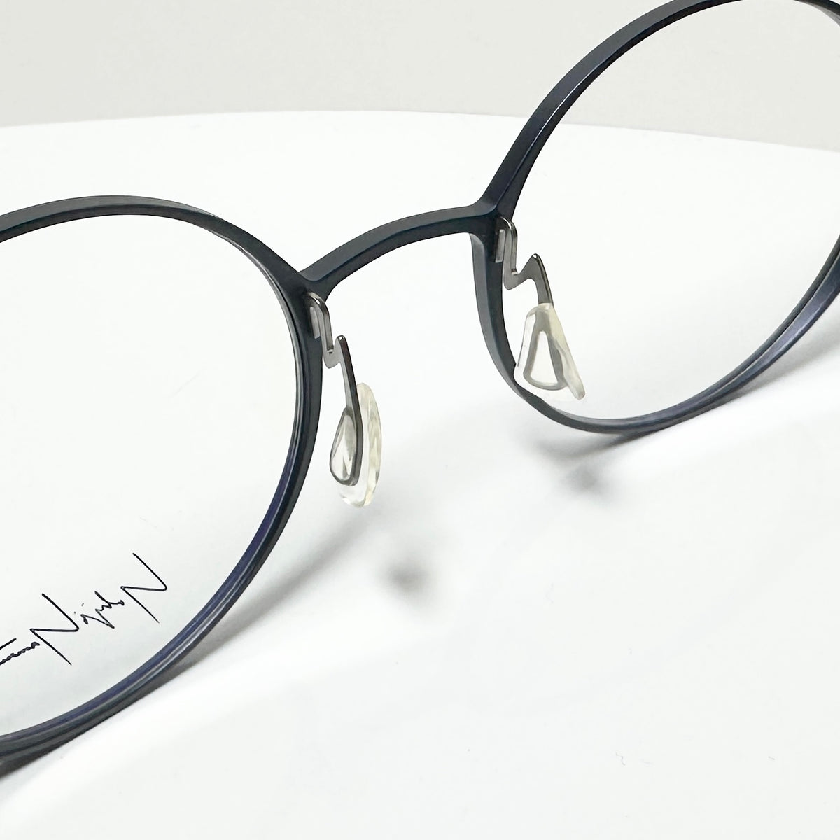 Yohji Yamamoto YY3022 608 Eyeglasses Frame in Navy/Grey - Authentic New