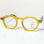 Maryll Men's Crown Panto Eyeglasses Frame in Honey/Tortoise PO23 - Authentic New