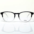 TOD'S TO5252 005 Eyeglasses Frames in Black/White - Authentic New