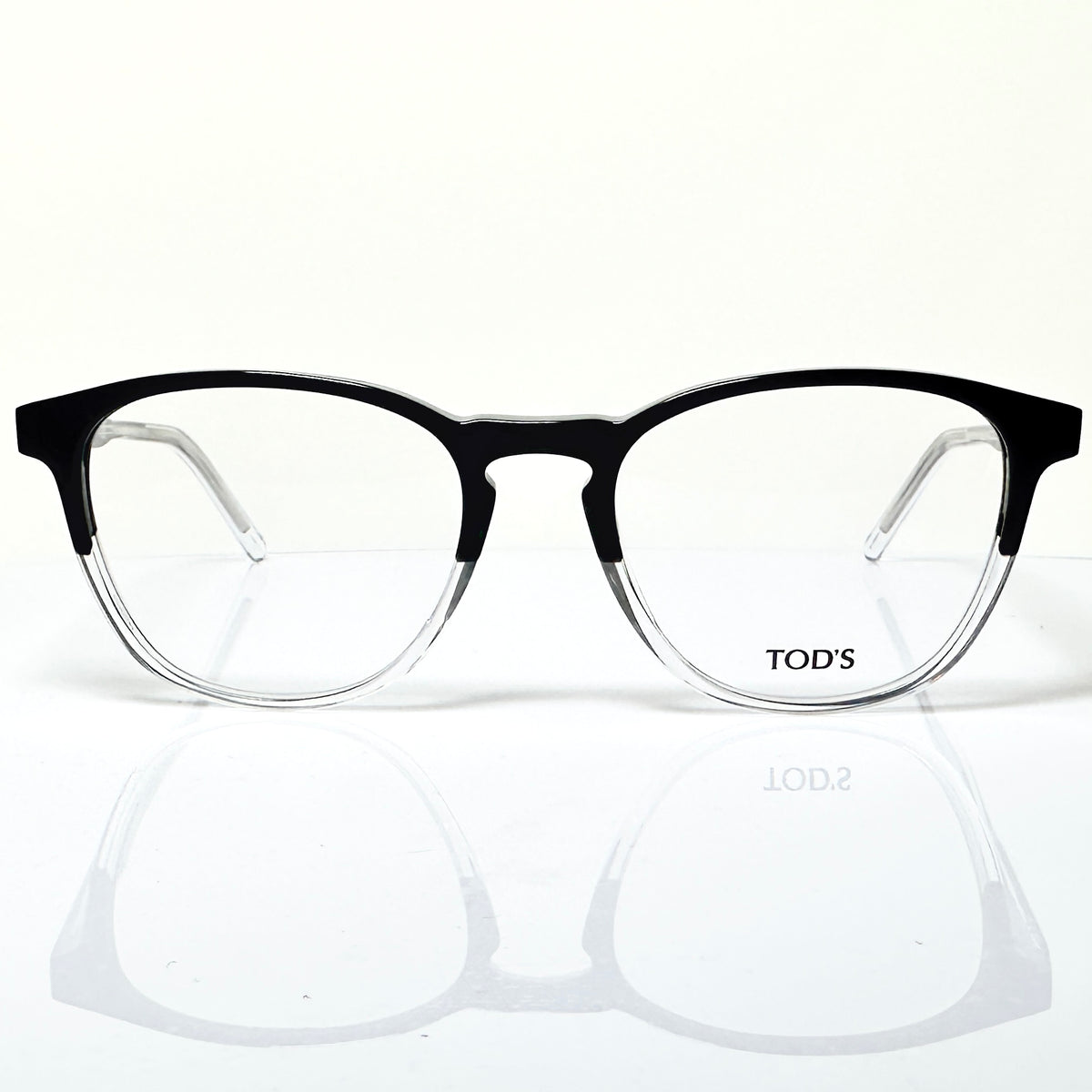 TOD'S TO5252 005 Eyeglasses Frames in Black/White - Authentic New