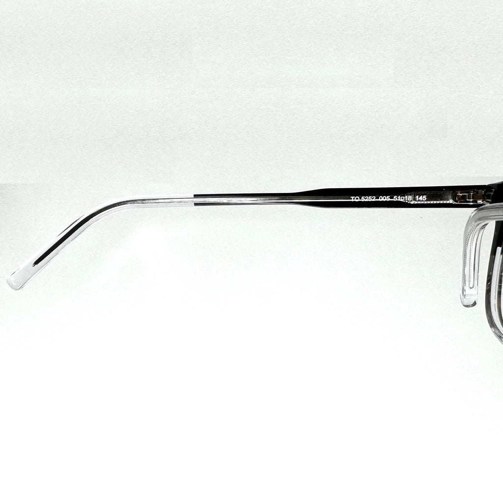TOD'S TO5252 005 Eyeglasses Frames in Black/White - Authentic New