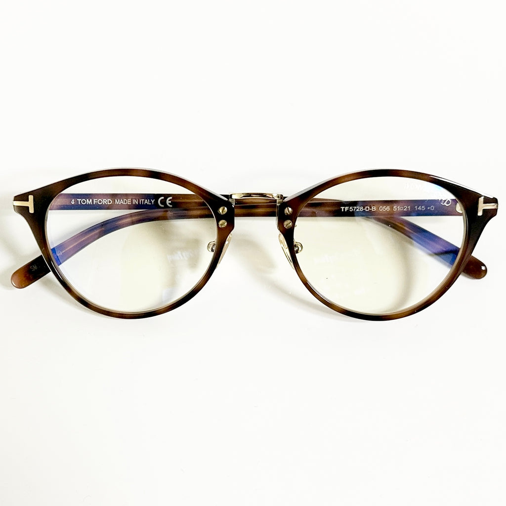 TOM FORD TF5728 056 Unisex Eyeglasses Frame NEW Authentic