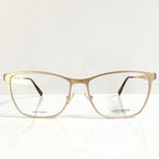 GOLD AND WOOD MARYLIN Women's Eyeglasses Frames in Rose Gold  - Authentic New