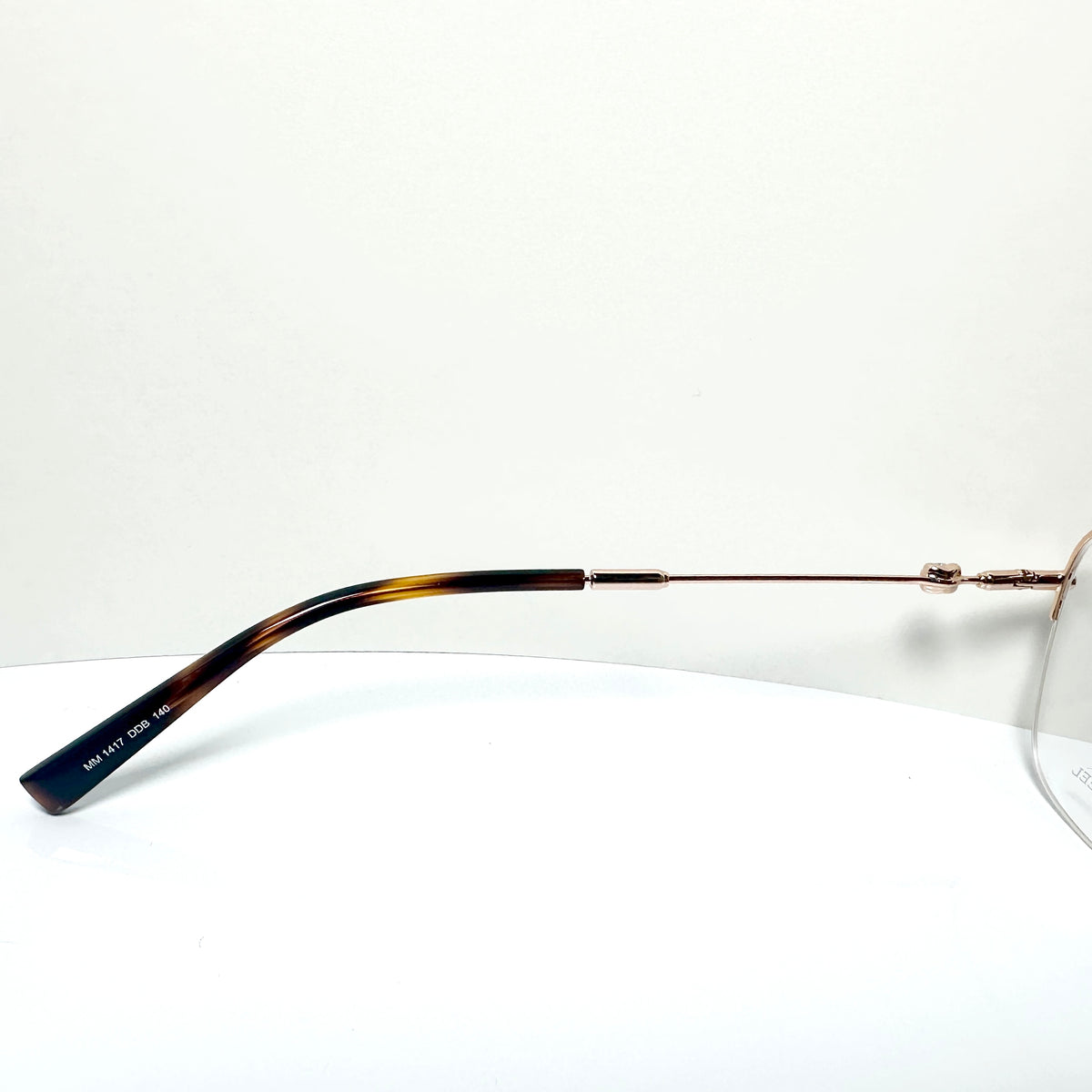 Max Mara MM1417 DDB  Women's Eyeglasses Frames in Rose Gold - Authentic New