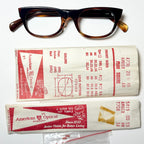 American Optical AO Vintage Unused Eyeglasses Frames in Tortoise - Authentic