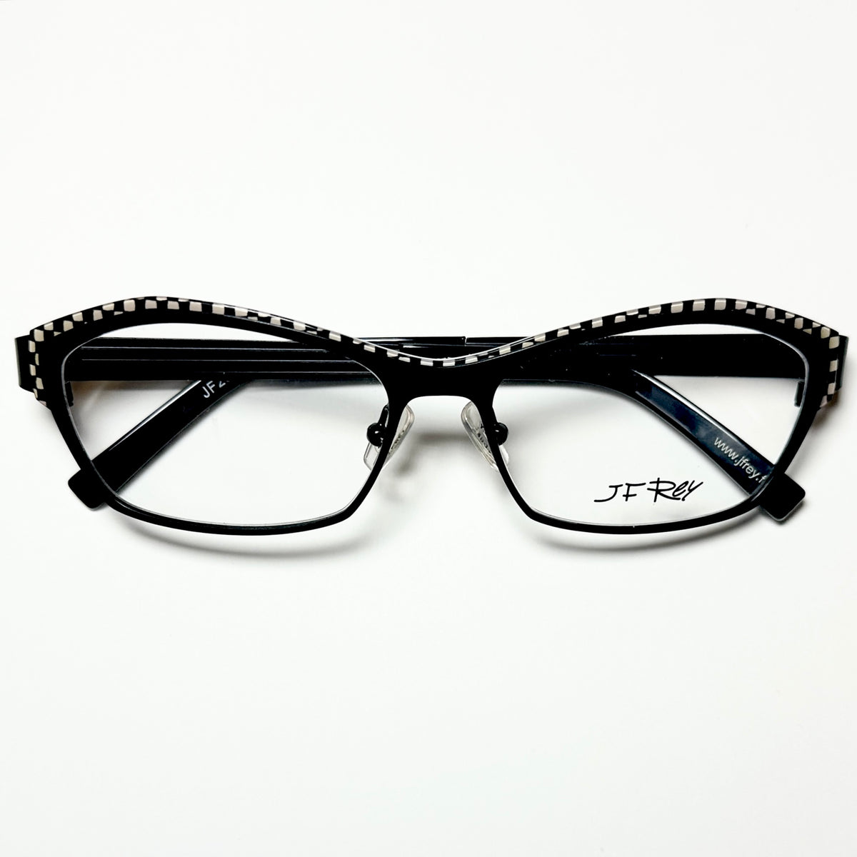 JF Rey JF2555 0010 Women's Eyeglasses Frames in Matt Black- Authentic New
