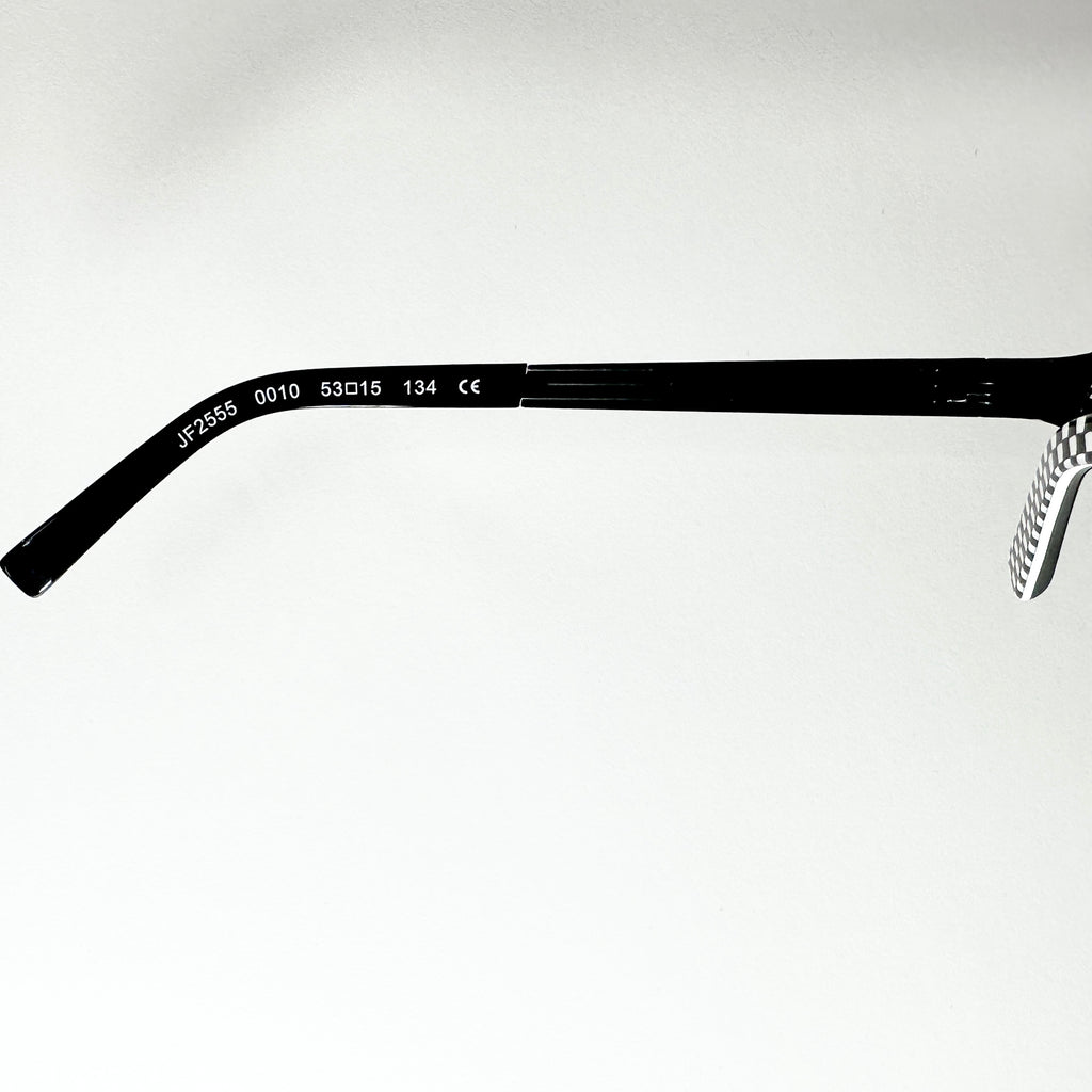 JF Rey JF2555 0010 Women's Eyeglasses Frames in Matt Black- Authentic New