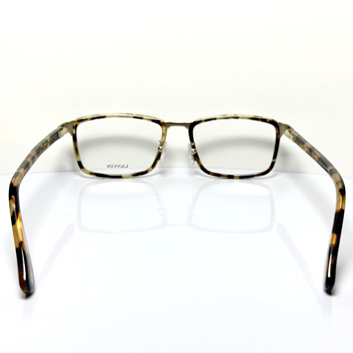 LANVIN 062 08G2 Men's Eyeglasses Frames in Gold/Tortoise - Authentic New