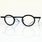 Locco SHAKESPEARE Unisex Eyeglasses Frame in  Black/water color - Authentic New
