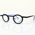 Locco SHAKESPEARE Unisex Eyeglasses Frame in  Black/water color - Authentic New