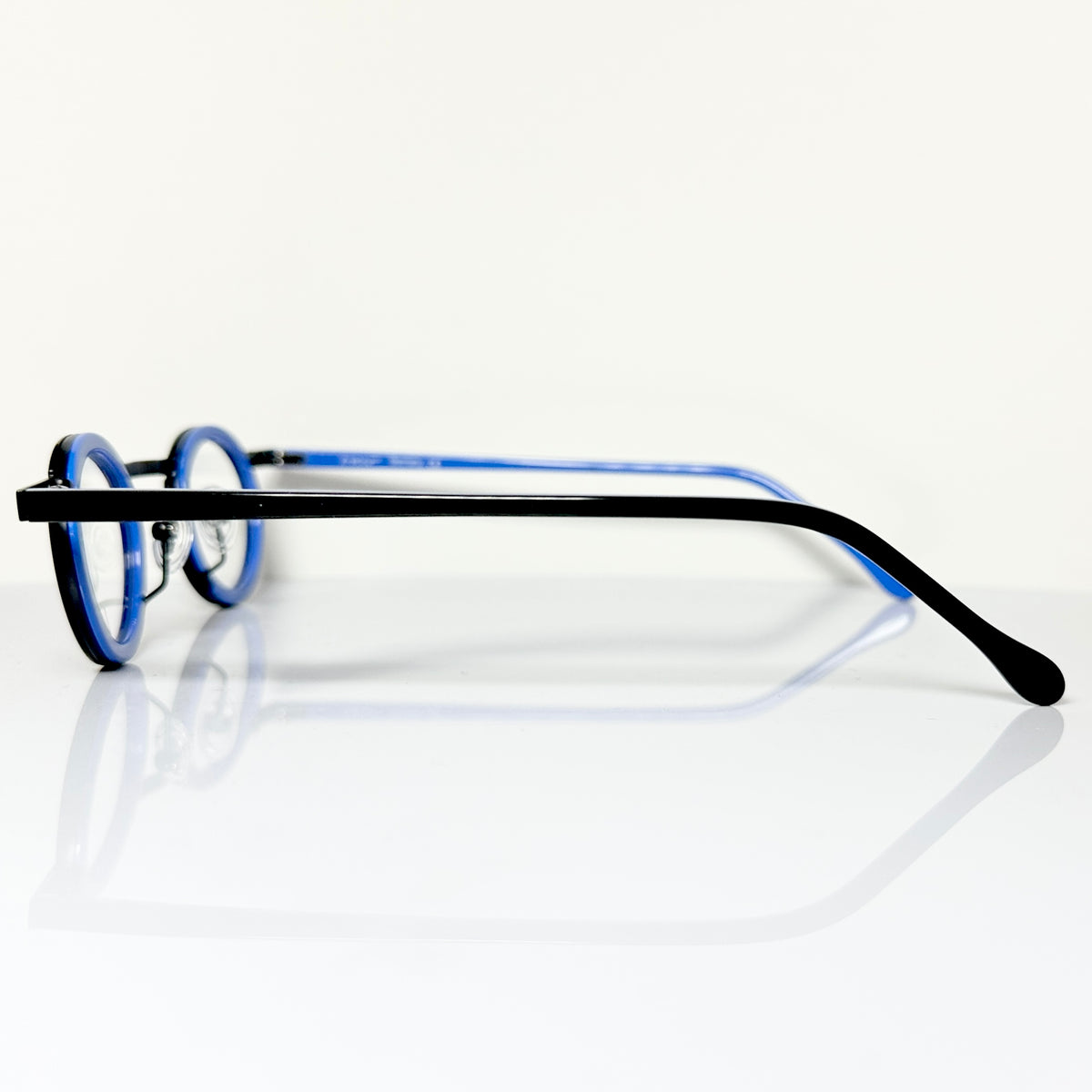 Locco SHAKESPEARE Unisex Eyeglasses Frame in  Black/water color - Authentic New