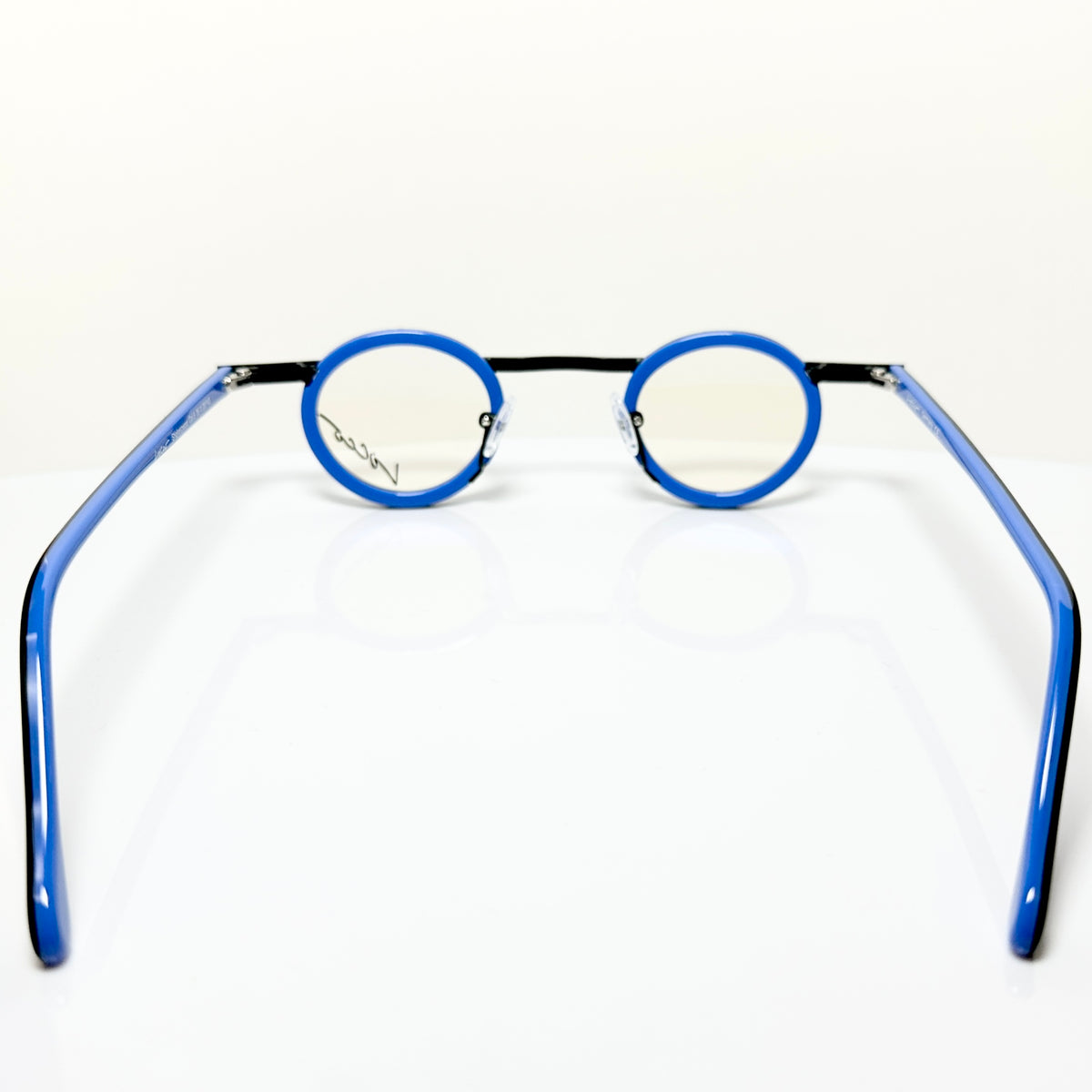 Locco SHAKESPEARE Unisex Eyeglasses Frame in  Black/water color - Authentic New