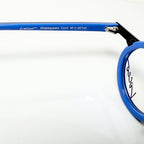 Locco SHAKESPEARE Unisex Eyeglasses Frame in  Black/water color - Authentic New