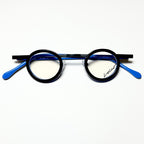 Locco SHAKESPEARE Unisex Eyeglasses Frame in  Black/water color - Authentic New