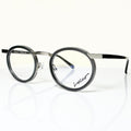 Locco Isle of Man Unisex Eyeglasses Frame in  Matt black/grey - Authentic New