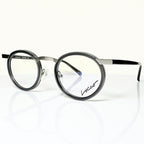 Locco Isle of Man Unisex Eyeglasses Frame in  Matt black/grey - Authentic New