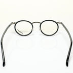Locco Isle of Man Unisex Eyeglasses Frame in  Matt black/grey - Authentic New