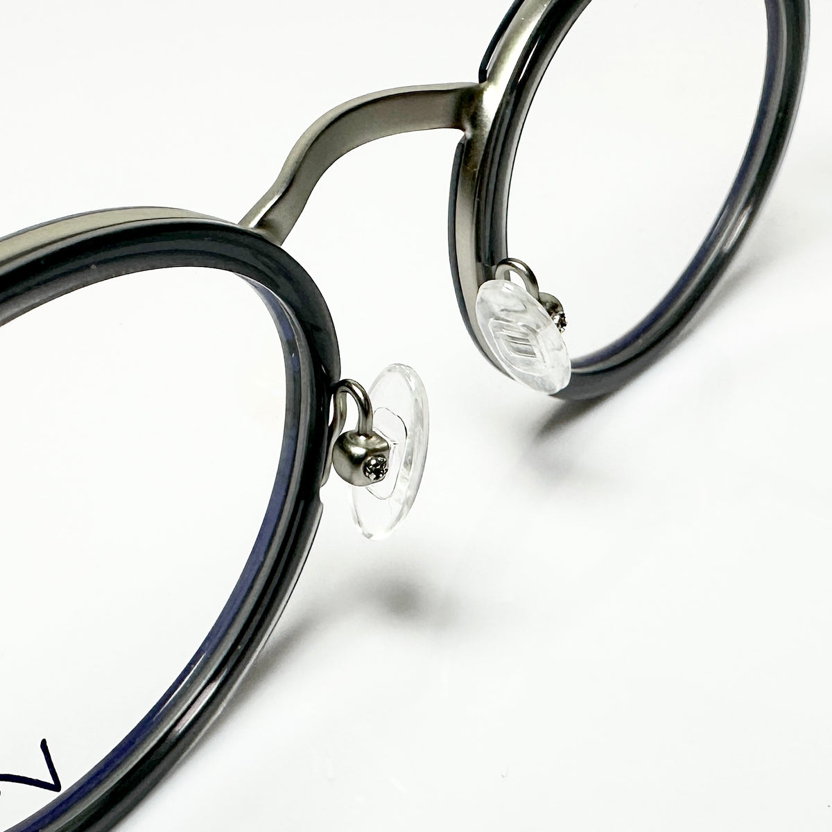 Locco Isle of Man Unisex Eyeglasses Frame in  Matt black/grey - Authentic New