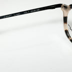 Locco Langden Unisex Eyeglasses Frame in Black/beige - Authentic New