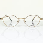 RODENSTOCK R8141 A 47 Gold Plated Eyeglasses Frames in Gold - Authentic New