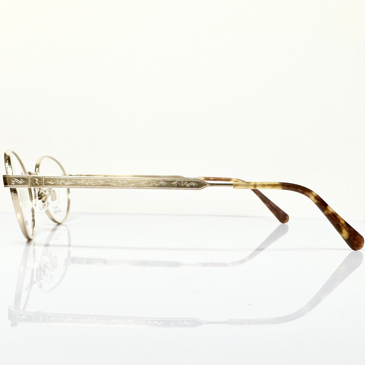 RODENSTOCK R8141 A 47 Gold Plated Eyeglasses Frames in Gold - Authentic New