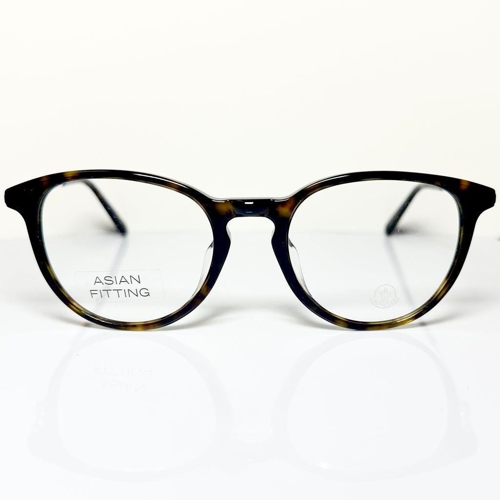 Moncler ML5128 V052 Unisex Eyeglasses Frame in Havana/Gold - Authentic New