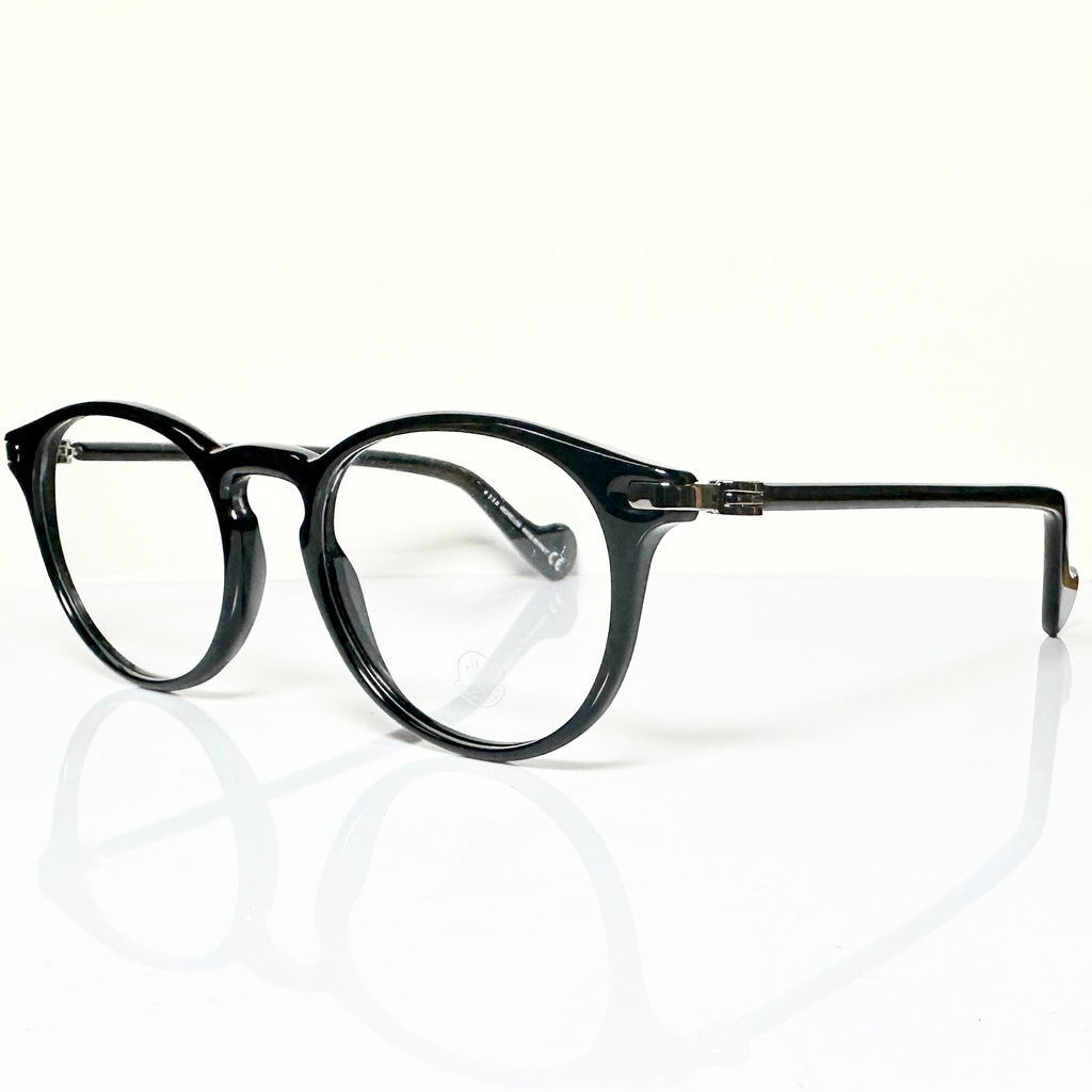 Moncler ML5044 V001 Unisex Eyeglasses Frame in Black - Authentic New