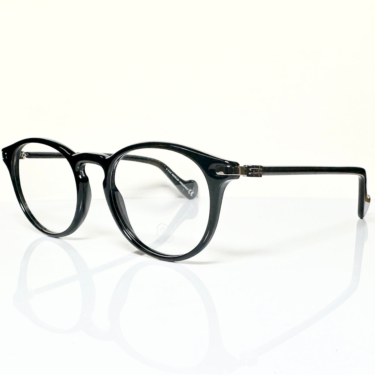 Moncler ML5044 V001 Unisex Eyeglasses Frame in Black - Authentic New
