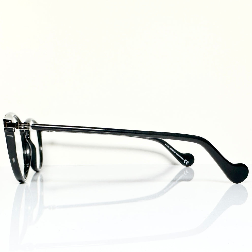 Moncler ML5044 V001 Unisex Eyeglasses Frame in Black - Authentic New