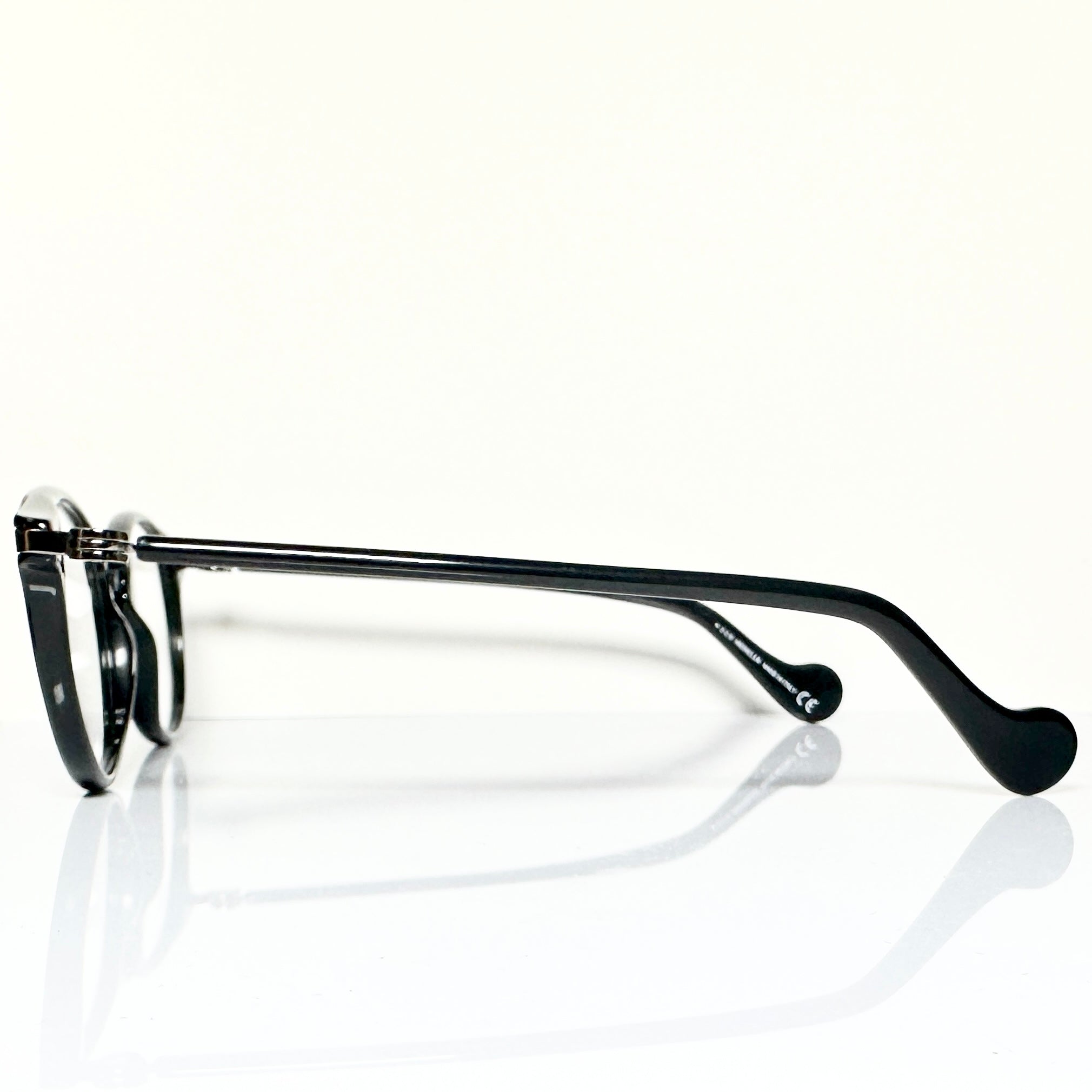 Moncler ML5044 V001 Unisex Eyeglasses Frame in Black - Authentic New