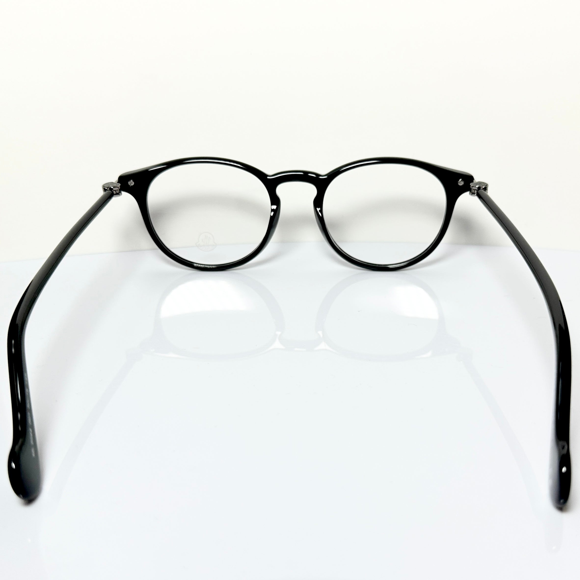 Moncler ML5044 V001 Unisex Eyeglasses Frame in Black - Authentic New