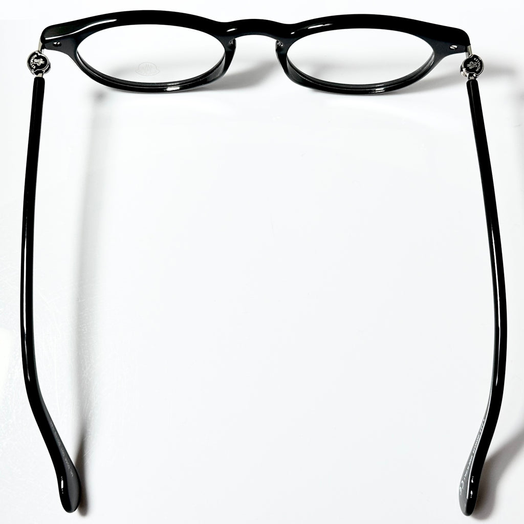 Moncler ML5044 V001 Unisex Eyeglasses Frame in Black - Authentic New