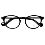 Moncler ML5044 V001 Unisex Eyeglasses Frame in Black - Authentic New