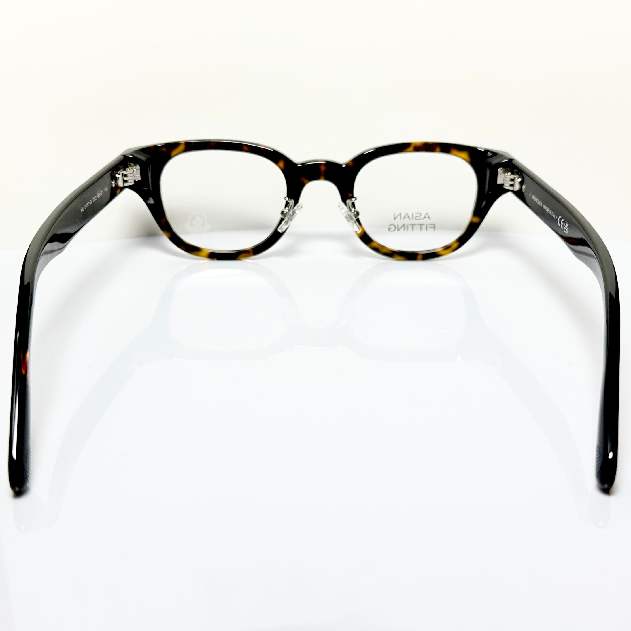 Moncler ML5157 V052 Men's Eyeglasses Frame in Tortoise - Authentic New