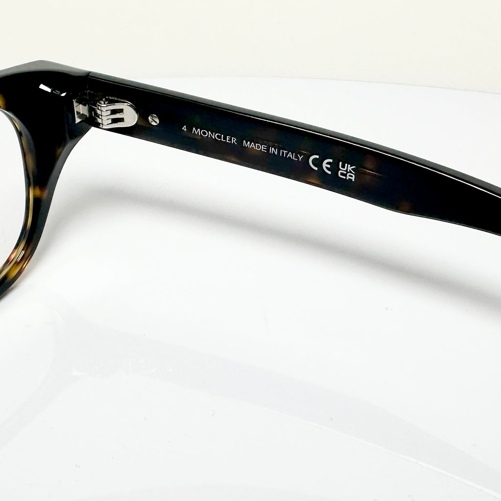 Moncler ML5157 V052 Men's Eyeglasses Frame in Tortoise - Authentic New