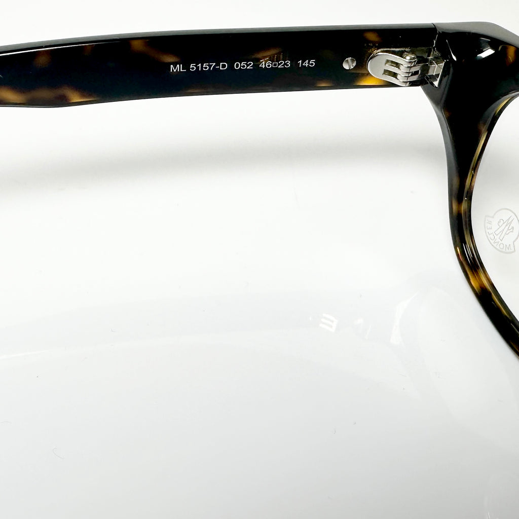 Moncler ML5157 V052 Men's Eyeglasses Frame in Tortoise - Authentic New