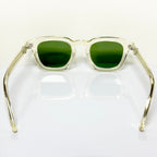 Moncler ML0262 57N Men's Sunglasses Frame in Clear Beige - Authentic New
