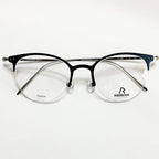 RODENSTOCK R7085 D Unisex Eyeglasses Frames in Dark Blue/Silver - Authentic New