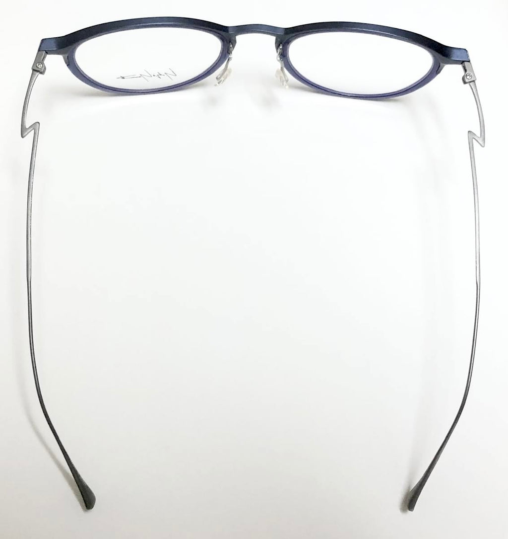 Yohji Yamamoto YY1042 606 Eyeglasses Frame in Blue- Authentic New